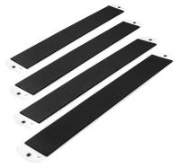 43Z131 Furniture Slider, 11-1/2 x 6-3/4 in, Pk 4
