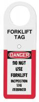 43Z253 Status Alert Tag Holder, 12 x 4-1/2