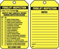 43Z288 Inspection Tag, 5-3/4 x 3-1/4, PK 25