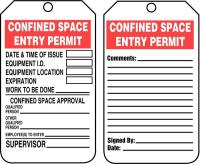 43Z302 Permit Tag, 5-3/4 x 3-1/4, PK 25