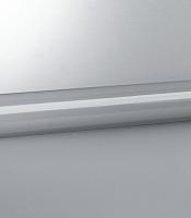 43Z554 Bumper Rail, Silver-Gray, 144In