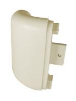 43Z707 Handrail Outside Corner, Ivory