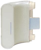 43Z729 Handrail Return, Linen White