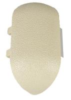 43Z885 Outside Corner, Ivory, 2-15/16 x 1In