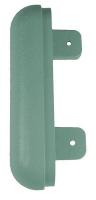 43Z915 End Cap, Teal, 6 x 1In