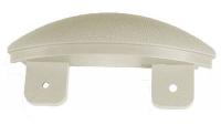 43Z942 End Cap, Ivory, 5 x 1-1/16In