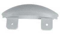 43Z946 End Cap, Silver-Gray, 5 x 1-1/16In