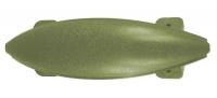 43Z977 Outside Corner, Eggshell, 8 x 1-3/4In