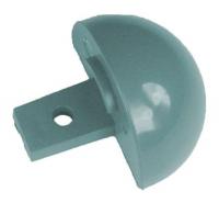 44A021 Outside Corner, Teal, 1-1/8 x 1-1/16In