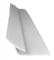 44A044 Inside Corner, Silver-Gray, 96 x 9/20In