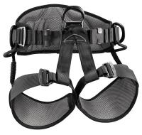 44A704 Sit Harness, Size L/XL, Black