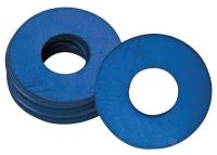 44C512 Grease Fitting Washer, 1/8 In., Blue, PK25