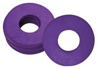 44C508 Grease Fitting Washer, 1/4 In, Purple, PK25