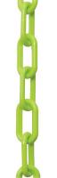 44F767 Plastic Chain, Green, 1-1/2 In x 50 ft