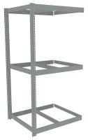 44P107 Boltless Shelving, Add-On, 48x30, 3 Shelf