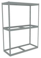 44P164 Boltless Shelving, Starter, 60x24, 3 Shelf