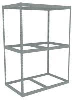 44P166 Boltless Shelving, Starter, 60x30, 3 Shelf