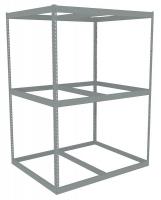 44P172 Boltless Shelving, Starter, 60x48, 3 Shelf