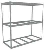 44P194 Boltless Shelving, Starter, 96x30, 3 Shelf