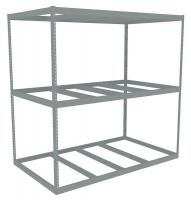 44P190 Boltless Shelving, Starter, 84x48, 3 Shelf