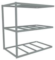 44P191 Boltless Shelving, Add-On, 84x48, 3 Shelf