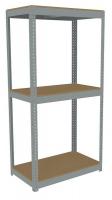 44P198 Boltless Shelving, 42x18, Particleboard
