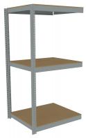 44P212 Boltless Shelving, 48x30, Particleboard