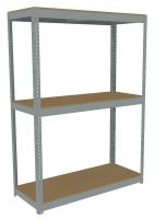 44P218 Boltless Shelving, 60x24, Particleboard