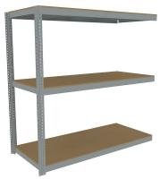 44P239 Boltless Shelving, 84x30, Particleboard