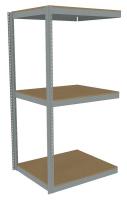 44P261 Boltless Shelving, 42x36, Particleboard