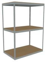 44P284 Boltless Shelving, 72x30, Particleboard