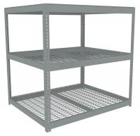 44P333 Boltless Shelving, Starter, 60x42, Wire