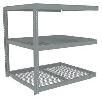 44P336 Boltless Shelving, Add-On, 60x48, Wire