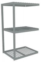 44P376 Boltless Shelving, Add-On, 48x42, Wire