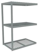 44P392 Boltless Shelving, Add-On, 72x30, Wire