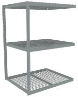44P386 Boltless Shelving, Add-On, 60x42, Wire