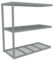 44P401 Boltless Shelving, Add-On, 84x30, Wire