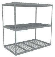 44P404 Boltless Shelving, Starter, 84x42, Wire