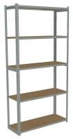 44P626 Boltless Shelving, 42x18, Particleboard