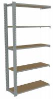 44P635 Boltless Shelving, 48x12, Particleboard