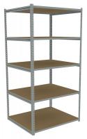 44P644 Boltless Shelving, 48x36, Particleboard