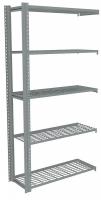 44P663 Boltless Shelving, Add-On, 42x18, Wire