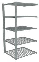 44P681 Boltless Shelving, Add-On, 48x36, Wire