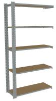44P708 Boltless Shelving, 36x15, Particleboard