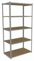 44P709 Boltless Shelving, 36x30, Particleboard