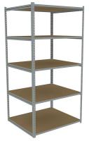 44P729 Boltless Shelving, 48x36, Particleboard