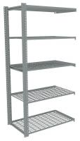 44P740 Boltless Shelving, Add-On, 36x30, Wire