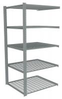 44P742 Boltless Shelving, Add-On, 36x36, Wire