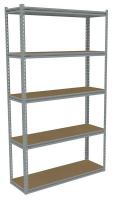 44P966 Boltless Shelving, 42x18, Particleboard