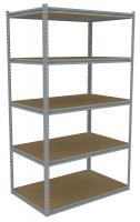 44P968 Boltless Shelving, 42x24, Particleboard